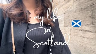 vlog | 充実した週末 in Scotland 🕰️🤍 | イギリスで初の美容院 💇‍♀️