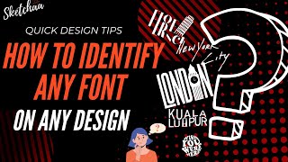 How to check which font is used in image | Find the Font of any design in seconds