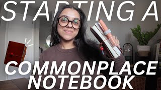 you pocket guide to starting a commonplace notebook 📓✒️