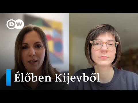 Élő bejelentkezés Kijevből: Facsar Fanny tudósító az ukrajnai háború évfordulójáról