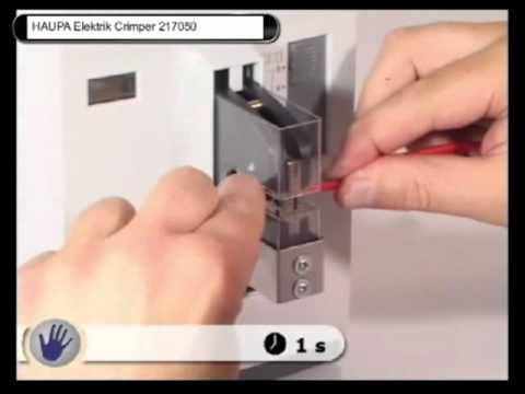 HAUPA 217050 Electric Crimper