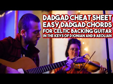The Ultimate DADGAD cheat sheet chord progression for Celtic backing guitarists!