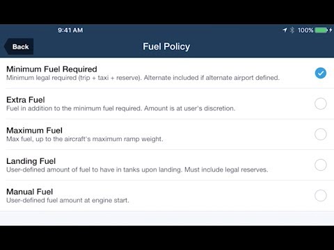 ForeFlight Performance Part 4 - Payload and Fuel Planning