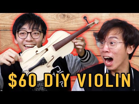 $60 Sacrilegious DIY Violin is a NIGHTMARE