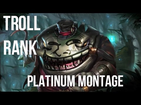 Tahm kench solo bot montage - Troll rank platinum VN League of Legends SEASON 6