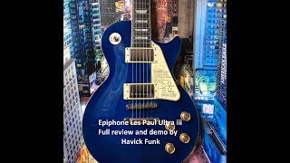 Video thumbnail for Epiphone Les Paul Ultra iii (hybrid guitar) - Full review and demo by Havick Funk