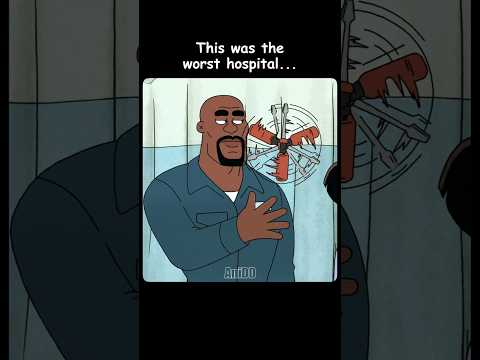 This was the worst hospital 😨🏥 #shorts #anime