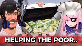 Nerissa Gives Calli a Small Donation Because She's Poor