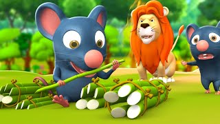 भूखा चूहा - Hungry Mouse 3D Animated Hindi Moral Stories | JOJO TV Hindi Animal Stories Fairy Tales