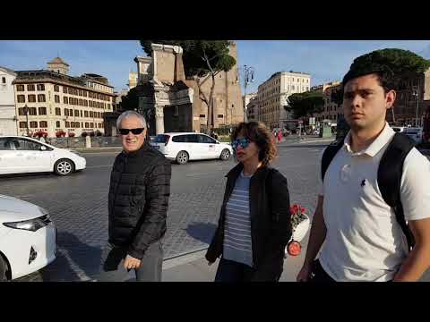 Walking & Driving In Rome, Italy 2019 -  Road To The Colosseum