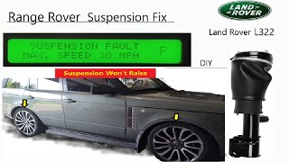 Strut Link Range Rover A Guide to Replacing 2003-2013 Land Rover Range Rover Air Suspension ...