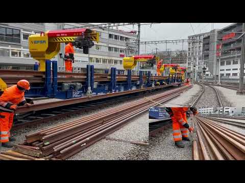 RL36 Lama - Transport de rails - Schienentransport