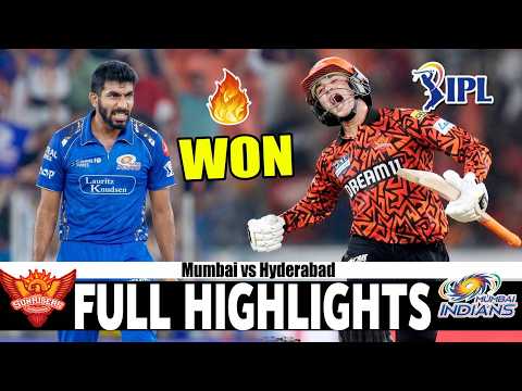 Mumbai Indians vs Sunrisers Hyderabad | Full Highlights IPL 2026 41th Match | MI Vs SRH