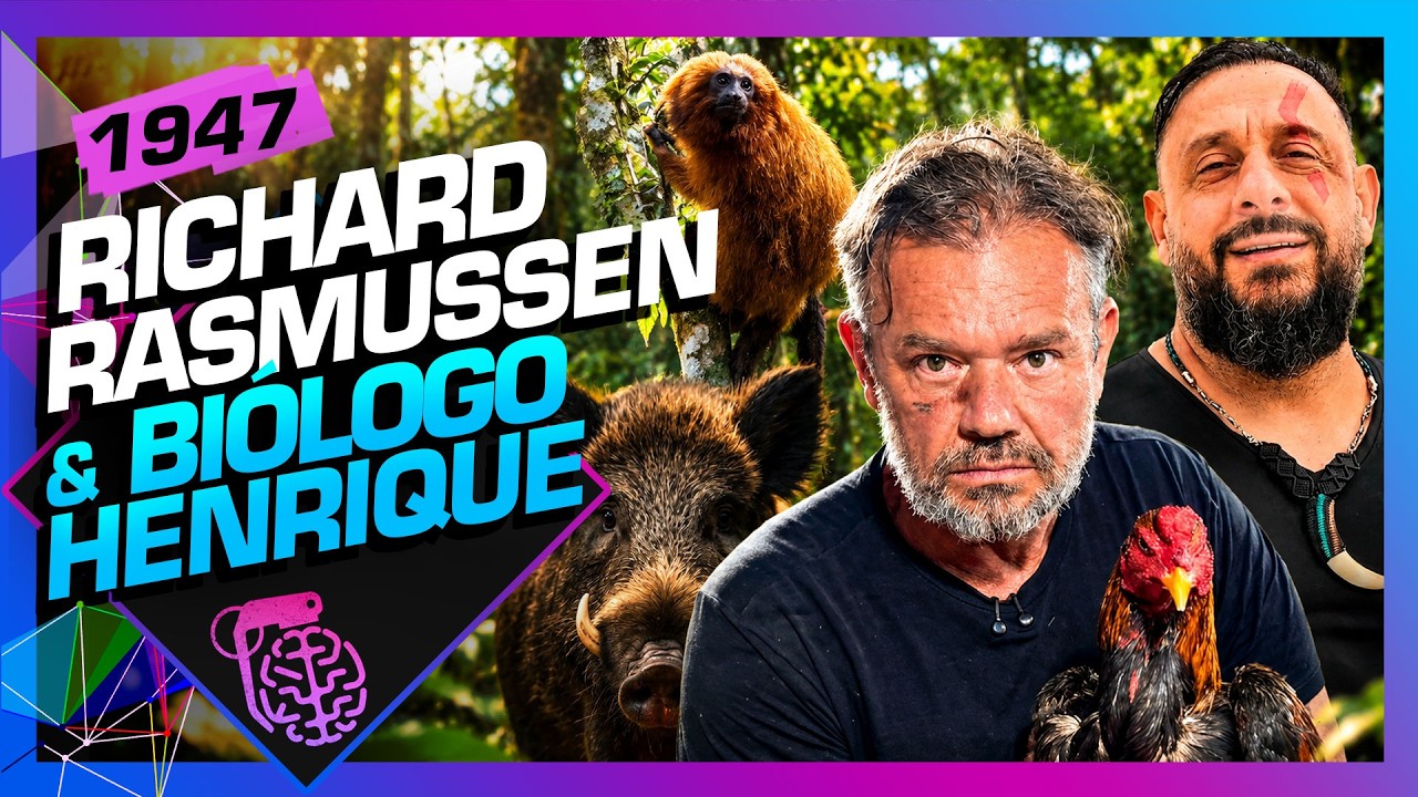 RICHARD RASMUSSEN E BIOLOGO HENRIQUE - Inteligência Ltda. Podcast #1947