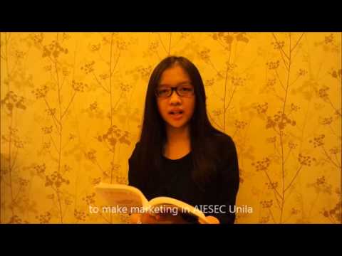 Vice President Marketing AIESEC Unila 1617 - Fanisya Alya Puteri [Candidacy]