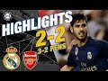 GOALS & HIGHLIGHTS | Real Madrid 2-2 Arsenal (3-2 pens)