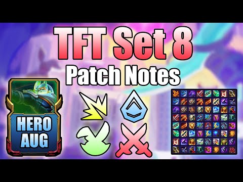 Rundown of set 8:s launch patch! | TFT Patch 12.23 |