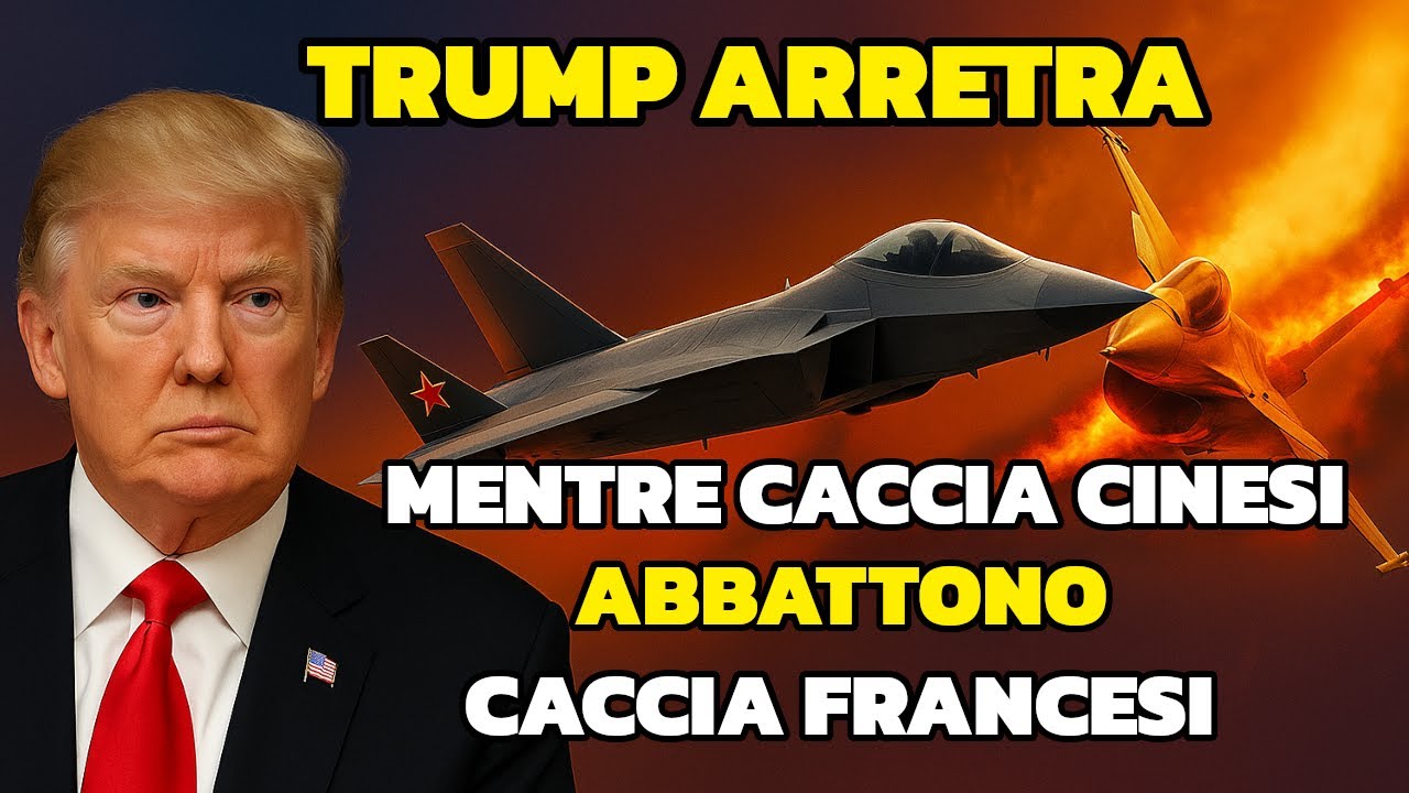 Trump arretra, mentre caccia cinesi hanno abbattuto caccia francesi.... cosa sta succedendo?
