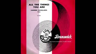 Carmen Cavallaro - You're My Everything