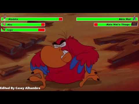 Aladdin 2: The Return of Jafar (1994) Abis Mal's Revenge with healthbars
