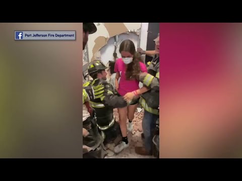 NY Long Island Port Jefferson Girl Rescued