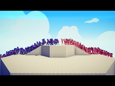 50x vs 50x CLASSIC MELEE UNITS TOURNAMENT | TABS - Totally Accurate Battle Simulator