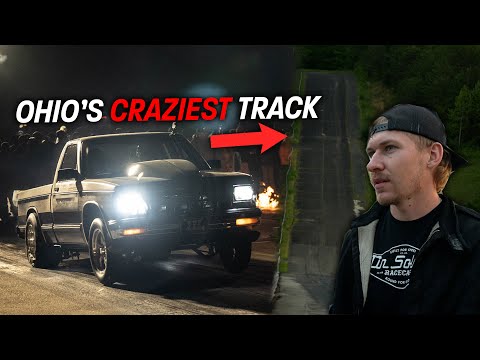 Small Tire No Prep at the Craziest Dragstrip in Ohio - Midnight Madness