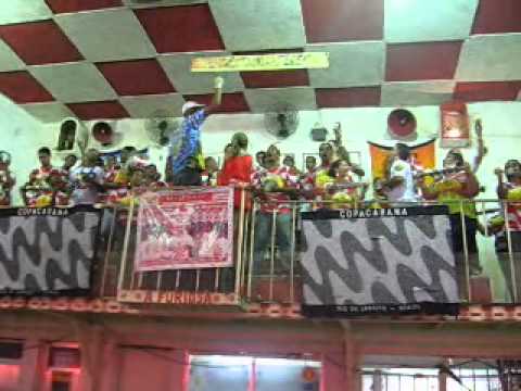 Salgueiro 2008 - Bateria - Apresentação na feijoada