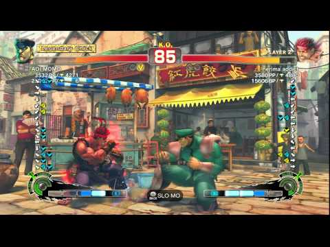 SSFIVAE~ M.Bison (AOI MOMO) vs.  Evil Ryu (nerima addict) HD