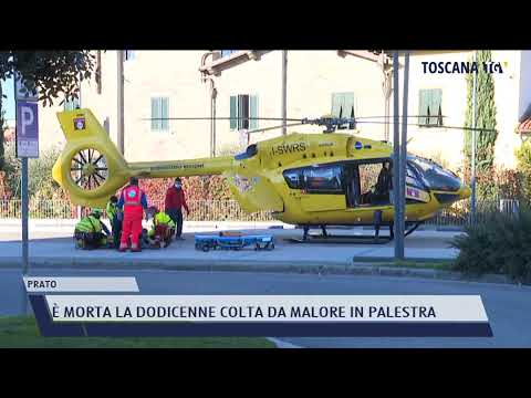 2021-12-21 PRATO - È MORTA LA DODICENNE COLTA DA MALORE IN PALESTRA