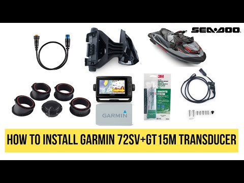 How to install Garmin 72SV GPS + Transducer on Sea Doo ST3 Hull - S5E4