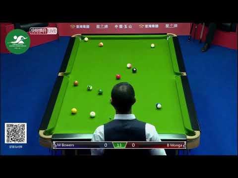 M Bowers (RSA) VS Bhupinder Monga (IND) - Int'l Mens Qual - 2019 Chinese Pool World Championship