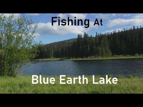 Fishing Blue Earth Lake