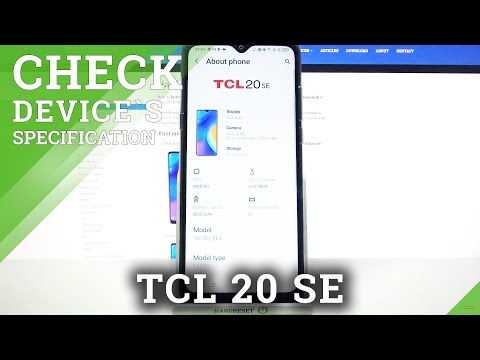 TCL 20 SE - CPU-Z Pro Specification