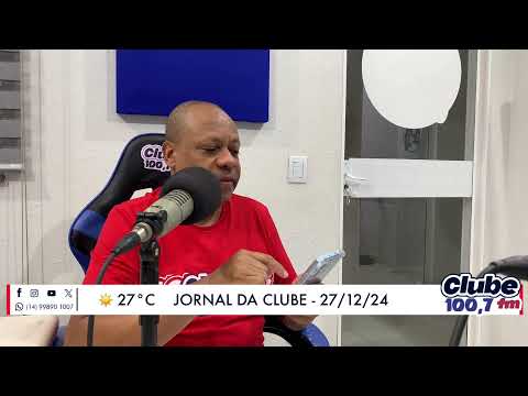 Jornal da Clube - 27/12/24 - Edição do Almoço