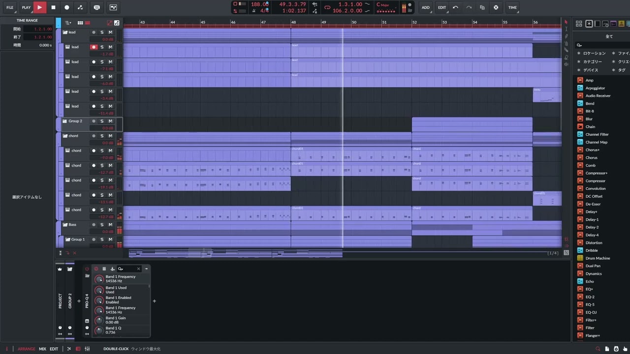 シンプルなピコピコで洗練された感じの曲を作りたい