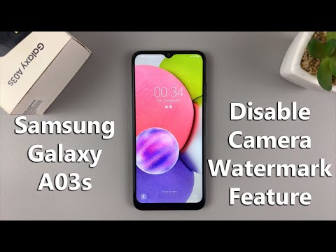 How To Disable Camera Watermark On Samsung Galaxy A03s