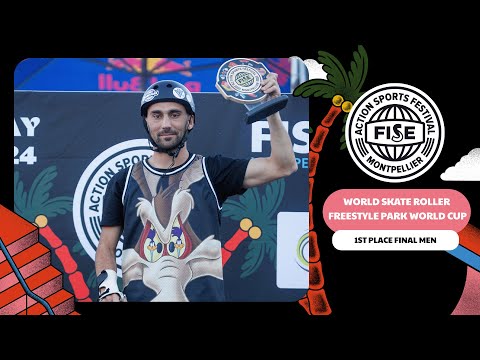 Julien Cudot - 1st Place World Skate Roller Freestyle Park World Cup 2024 #FISEMontpellier 2024