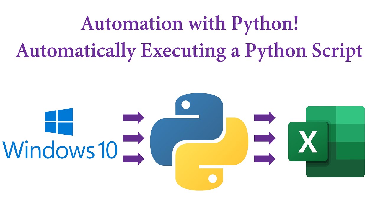 Automation with Python! Automatically Executing a Script (Windows 10)