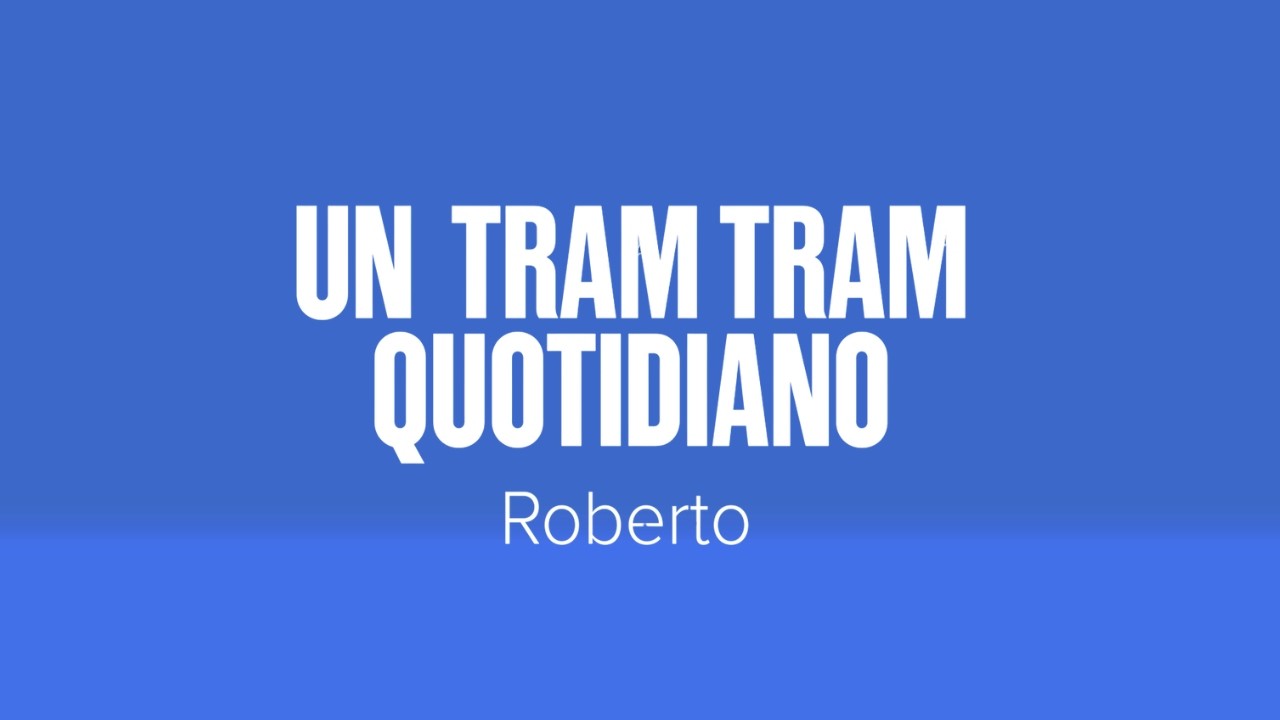 Scopri la storia di Roberto: guarda ora il terzo episodio