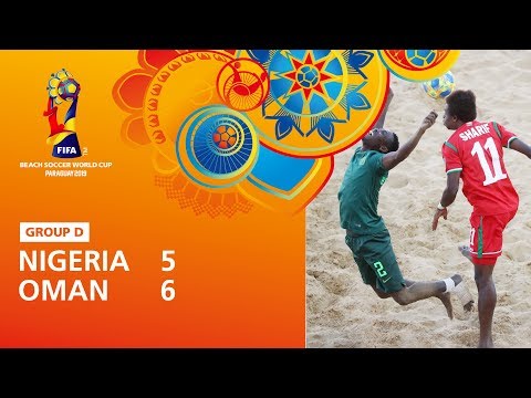Nigeria v Oman [Highlights] - FIFA Beach Soccer World Cup Paraguay 2019