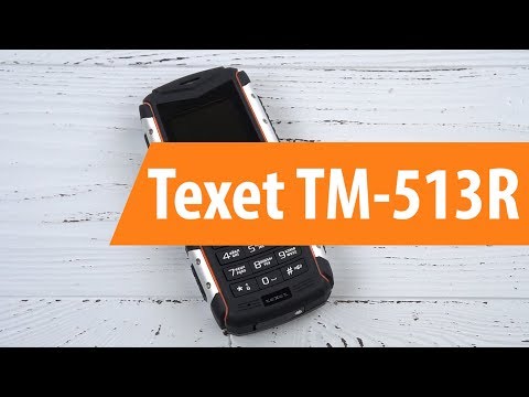 Мобильный телефон teXet TM-513R черный-оранжевый - Видео