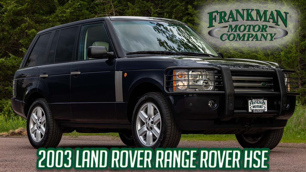 64K Mile 2003 Land Rover Range Rover HSE | Adriatic Blue ...