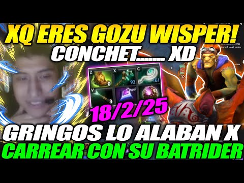 ERES MUY GOZU WISPER DE M..😱!! GRINGOS ALABAN A WISPER POR CARREAR CON BATRIDER, LA BUILD MAS ROTA