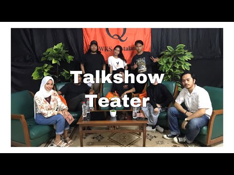 PEMENTASAN SENI VIRTUAL 2021 - Talkshow teater
