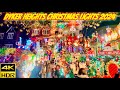 4KHDR Dyker Heights Christmas Lights 2024 Brooklyn New York City