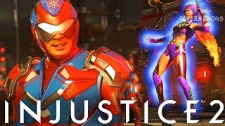 The Amazing GIANT RAY Epic Atom Ability! - Injustice 2 "Atom" Gameplay