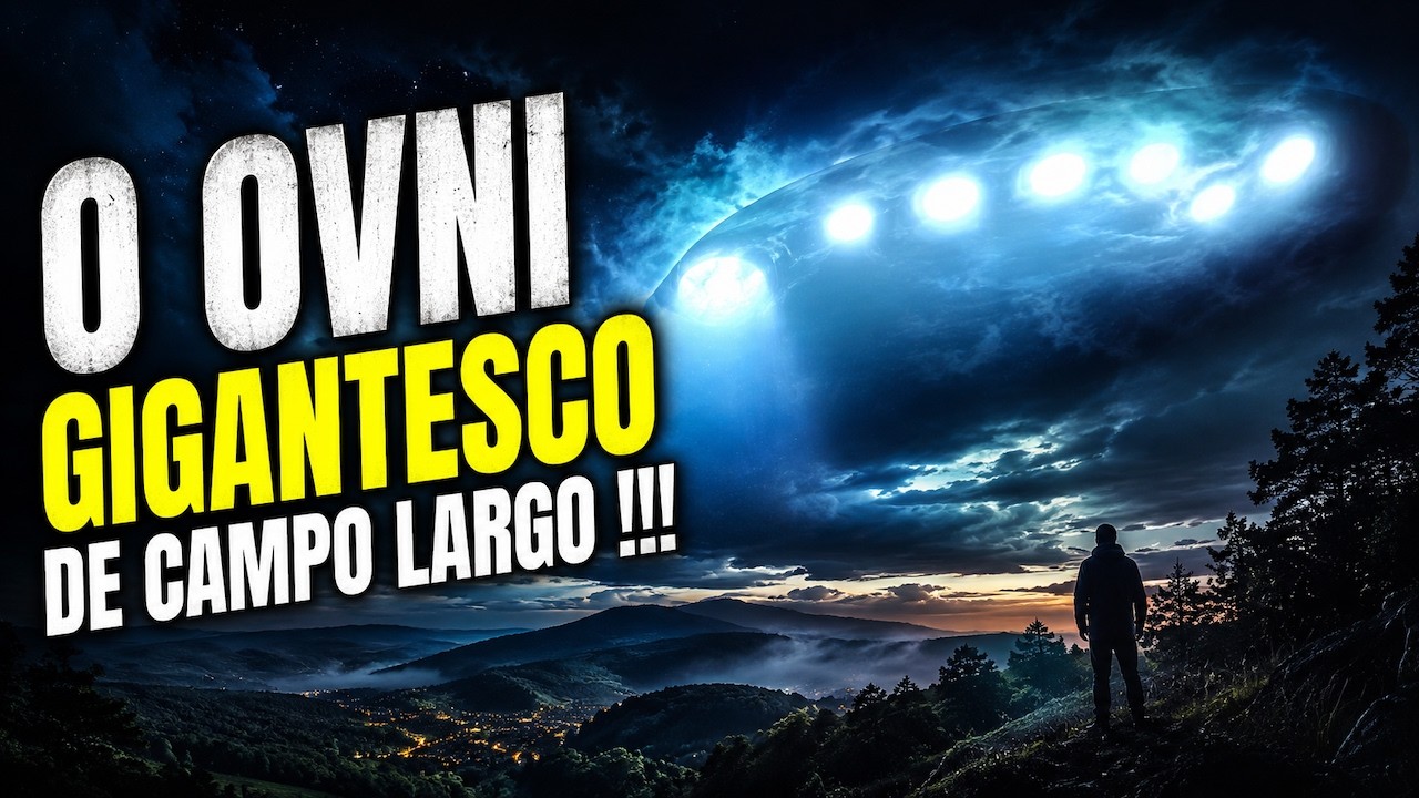 O OVNI GIGANTESCO DE CAMPO LARGO!!!