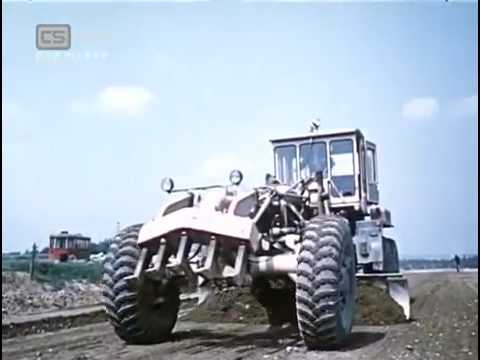 Ako sa začala stavať dialnica  D1 r.1970 ČSSR