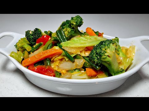 Stir-fried vegetables| Recipe |perfect holiday side dish